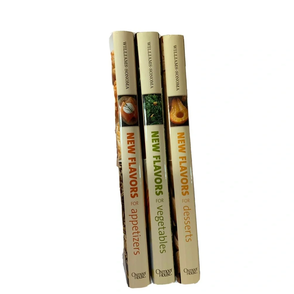 Williams Sonoma Flavors Classic Recipes Desserts Vegetables Appetizers cookbooks